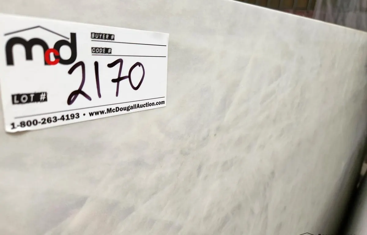 White and Grey Porcelain Slab
UNRESERVED
