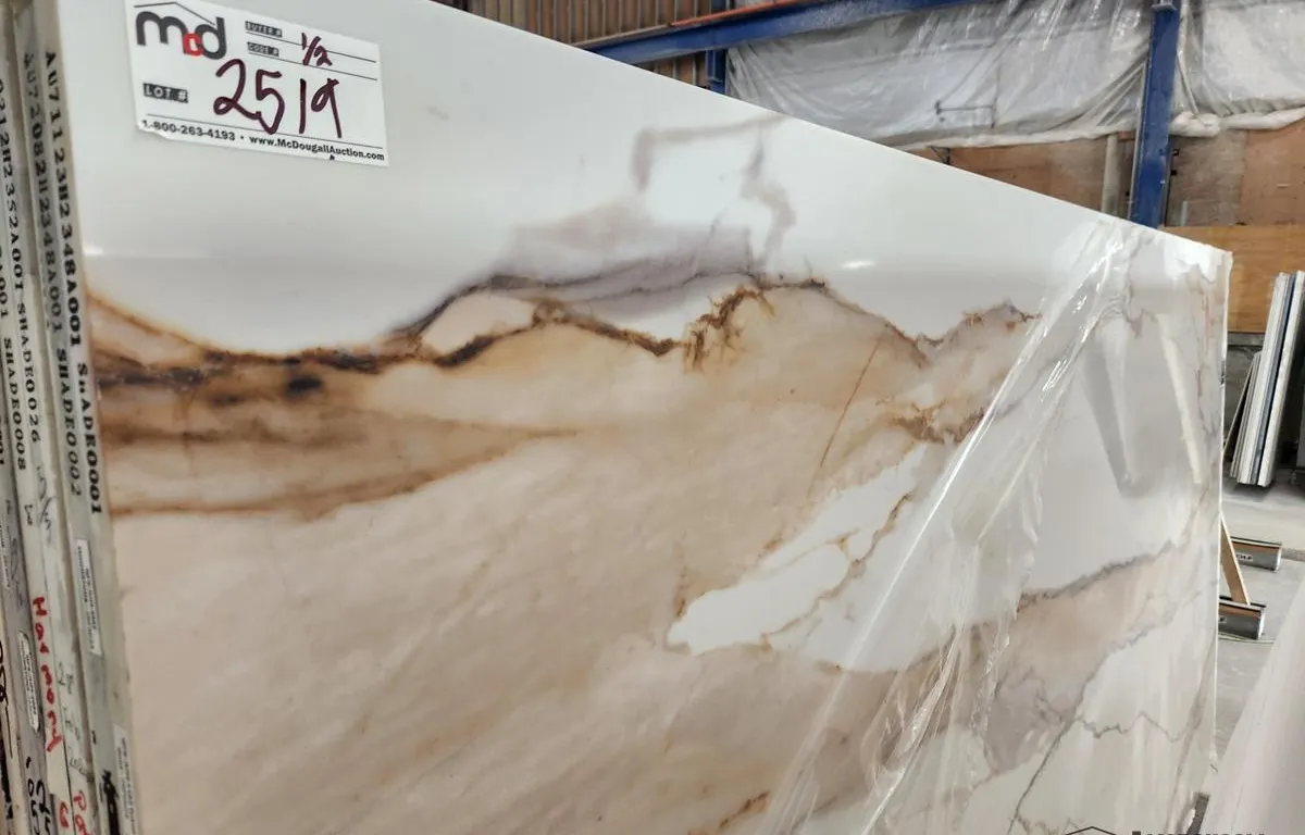 (2) Impressions Yukon Gold Quartz Slabs
UNRESERVED