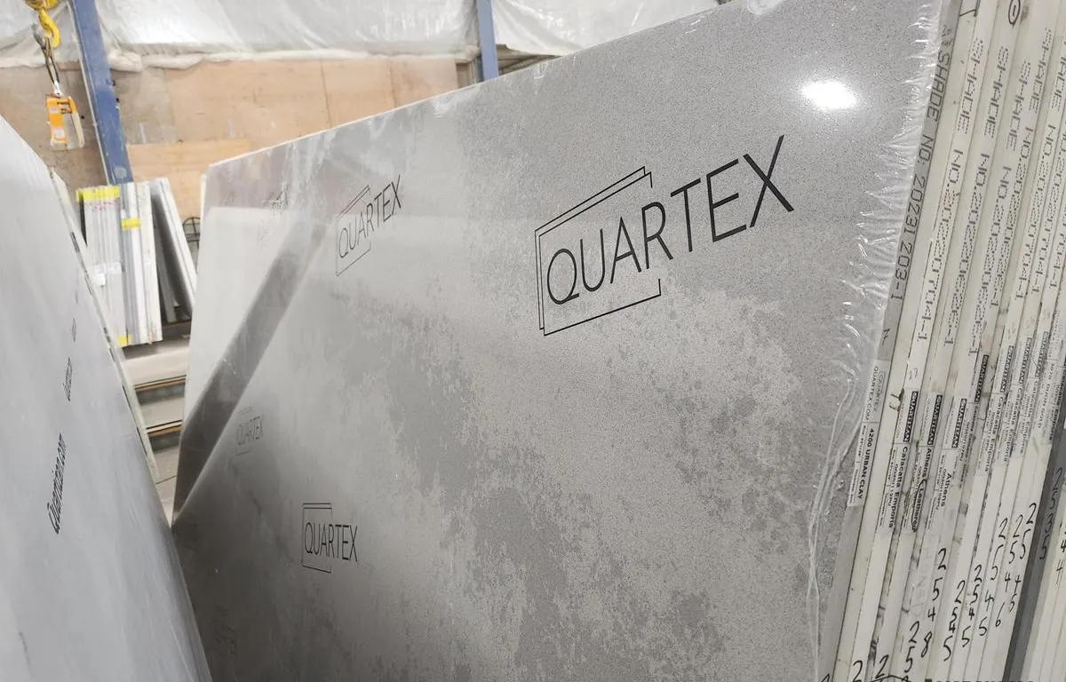 (2) Quartex Urban Clay Quartz Slabs
UNRESERVED