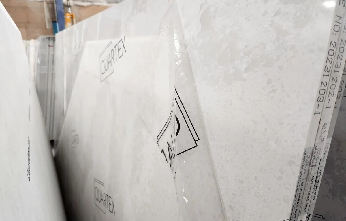 (2) Quartex Urban Alps Quartz Slabs
UNRESERVED