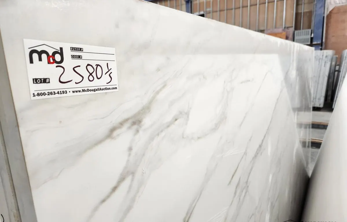 (5) White and Grey Quartz Slabs
UNRESERVED