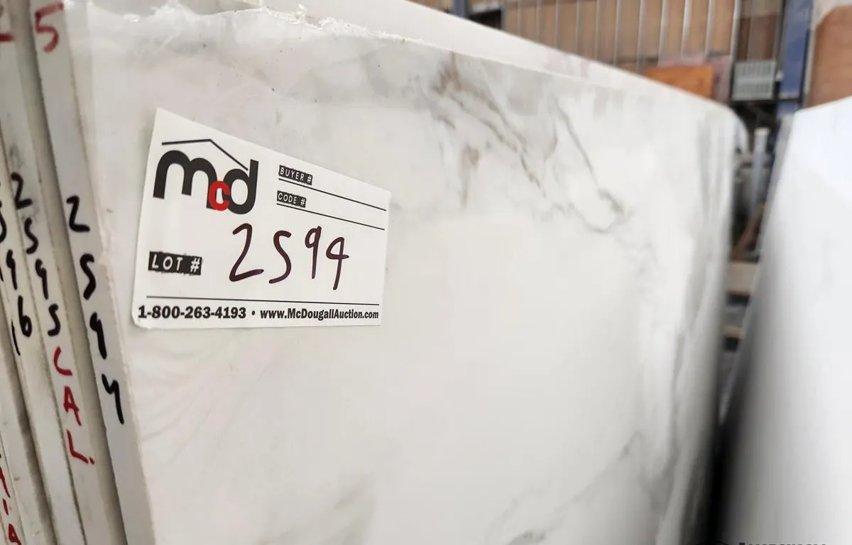 Calcutta Venza Quartz Slab
UNRESERVED