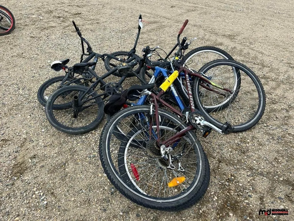 (5) Assorted Bikes
UNRESERVED