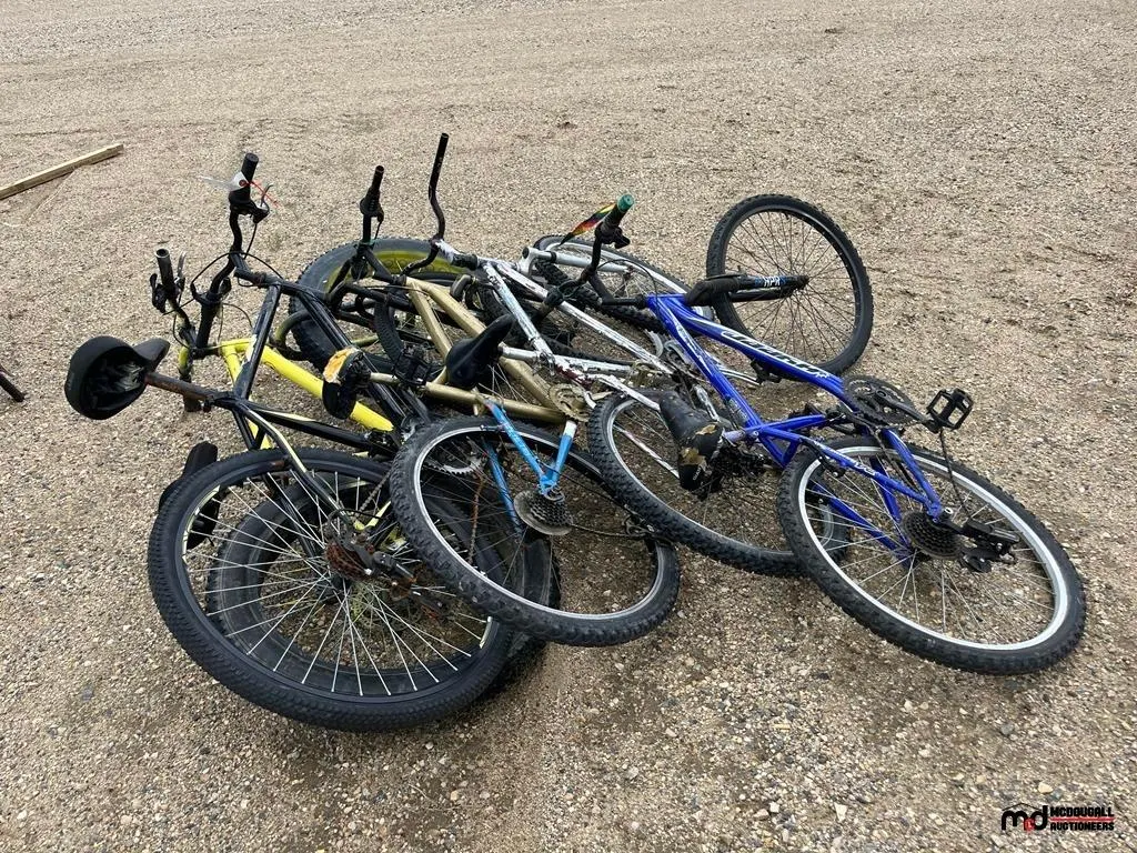 (5) Assorted Bikes
UNRESERVED