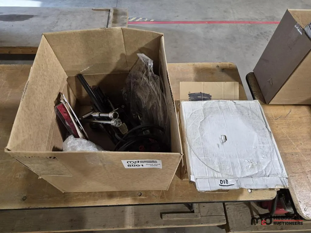 Jack, Cable and Bin w/ Car Parts
UNRESERVED