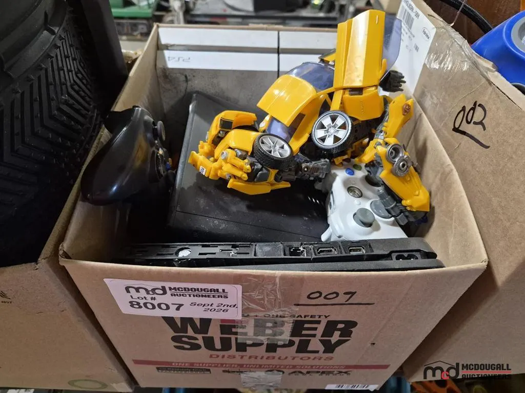 PS4s, Xbox, Controllers and More
UNRESERVED