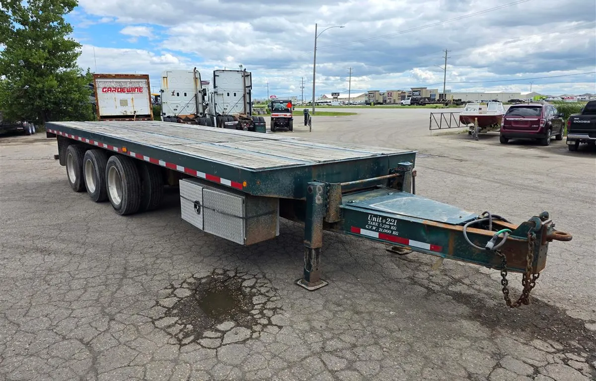 2013 Tecumseh Tri-Axle Deck Over Trailer
UNRESERVED