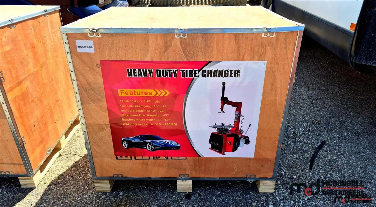 Heavy Duty Tire Changer
UNRESERVED