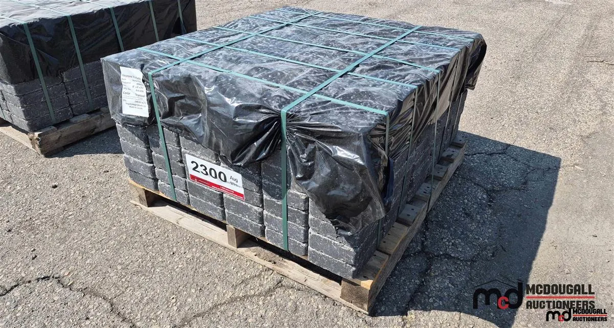 Pallet of Keystone Roman Charcoal Pavers
UNRESERVED