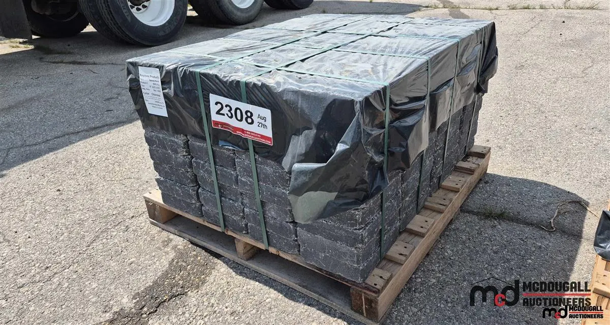 Pallet of Keystone Roman Charcoal Pavers
UNRESERVED