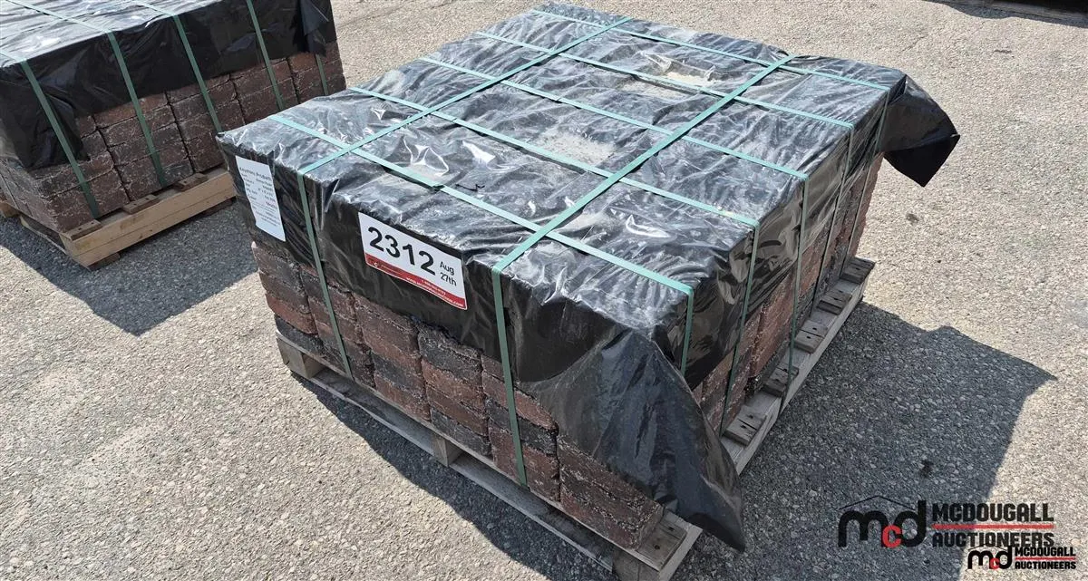 Pallet of Keystone Roman Mocha Pavers
UNRESERVED