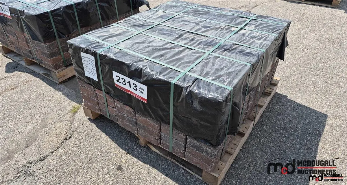 Pallet of Keystone Roman Mocha Pavers
UNRESERVED