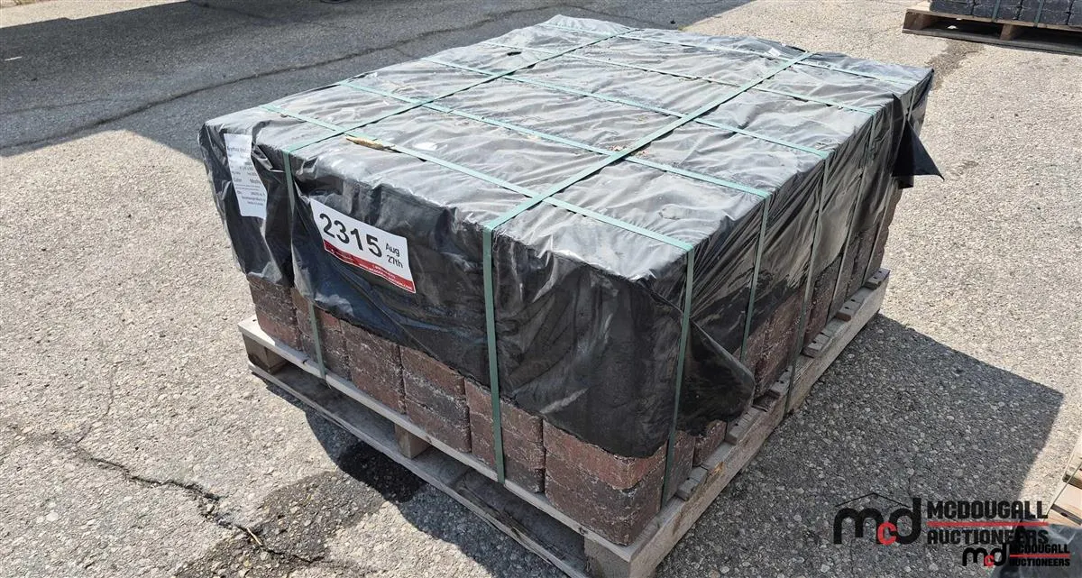 Pallet of Keystone Roman Mocha Pavers
UNRESERVED