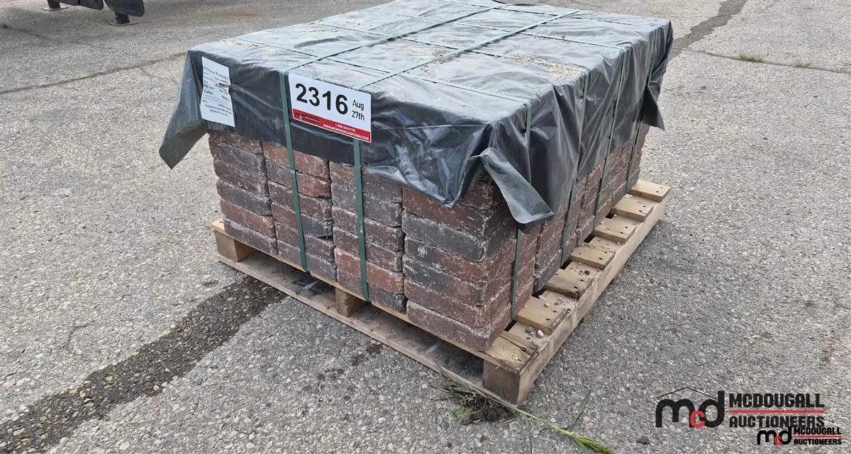 Pallet of Keystone Roman Mocha Pavers
UNRESERVED