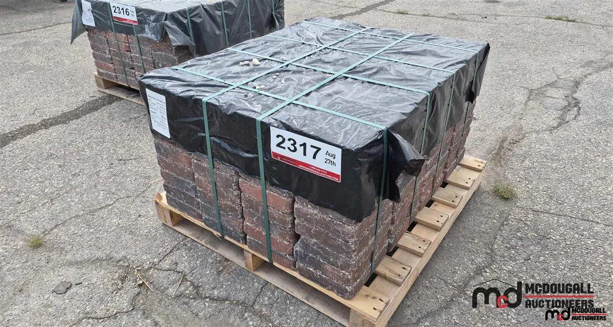 Pallet of Keystone Roman Mocha Pavers
UNRESERVED