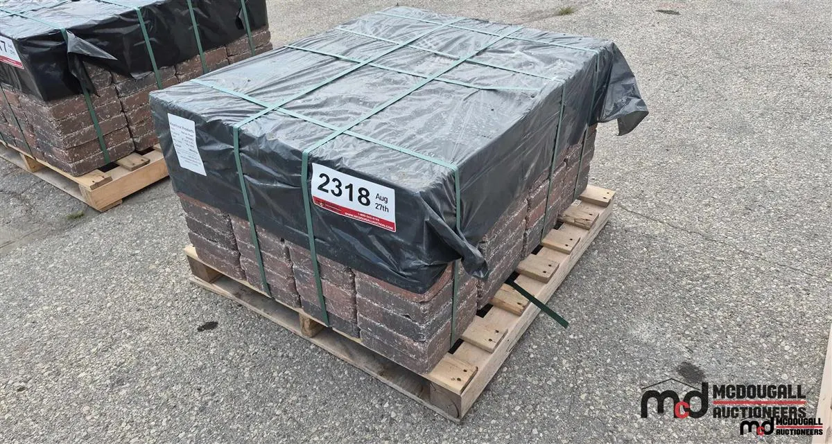 Pallet of Keystone Roman Mocha Pavers
UNRESERVED