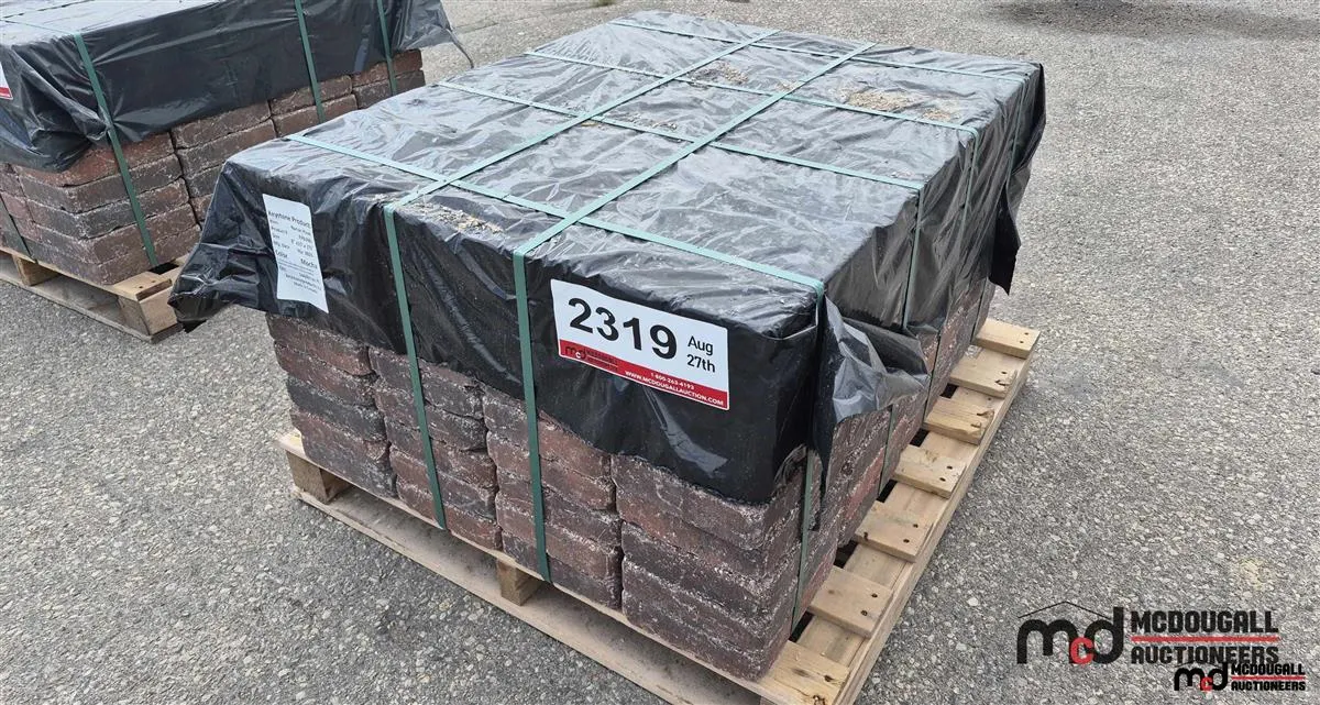 Pallet of Keystone Roman Mocha Pavers
UNRESERVED