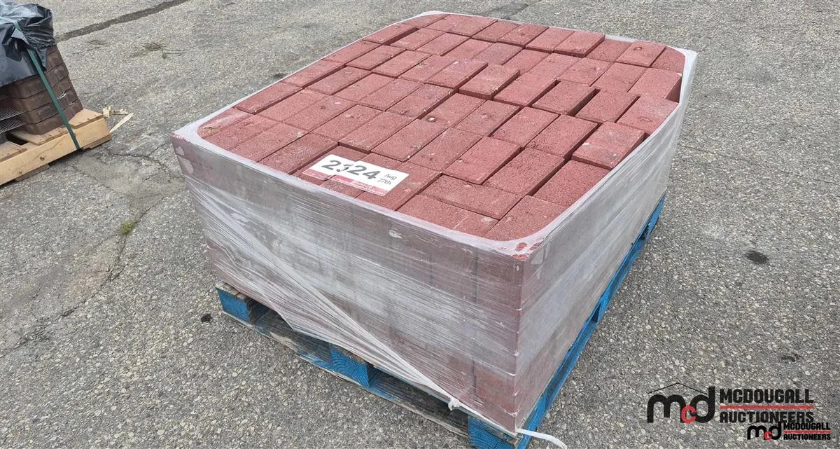 Pallet of Keystone Red Holland Pavers
UNRESERVED