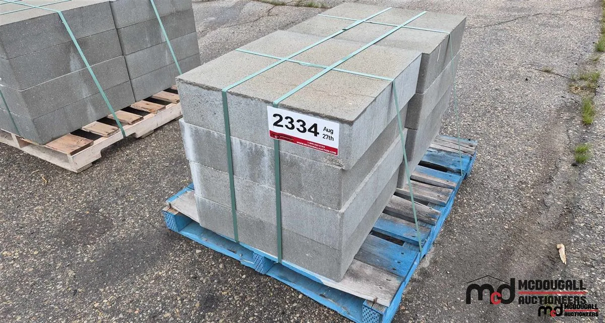 Pallet of Keystone Patio Foundation Blocks
UNRESERVED