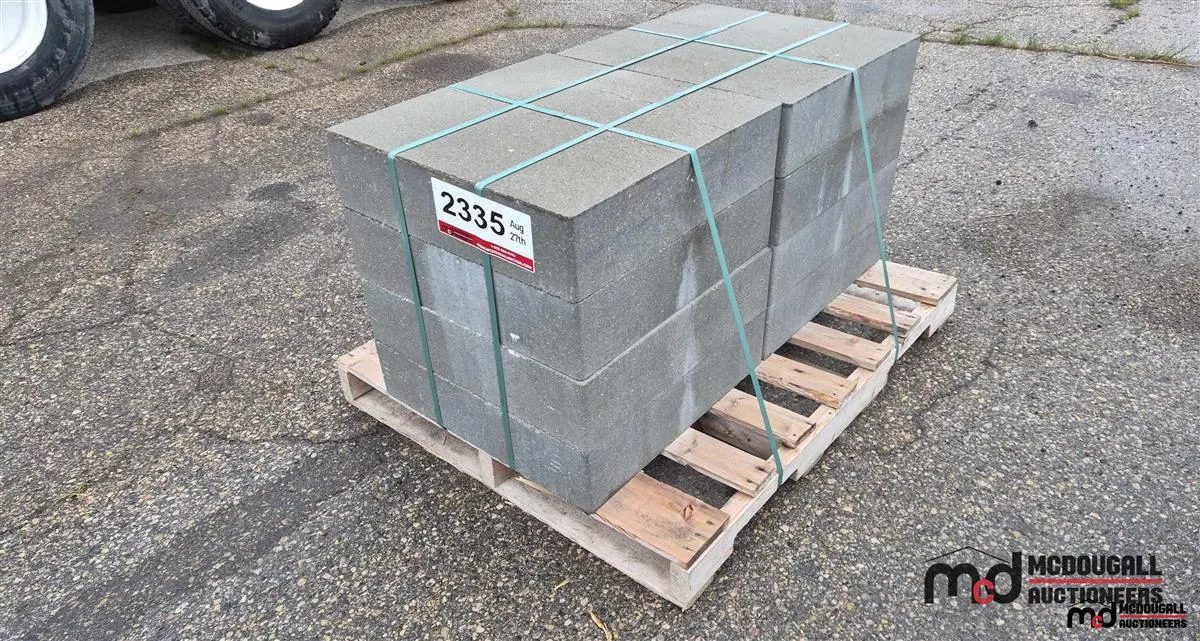 Pallet of Keystone Patio Foundation Blocks
UNRESERVED