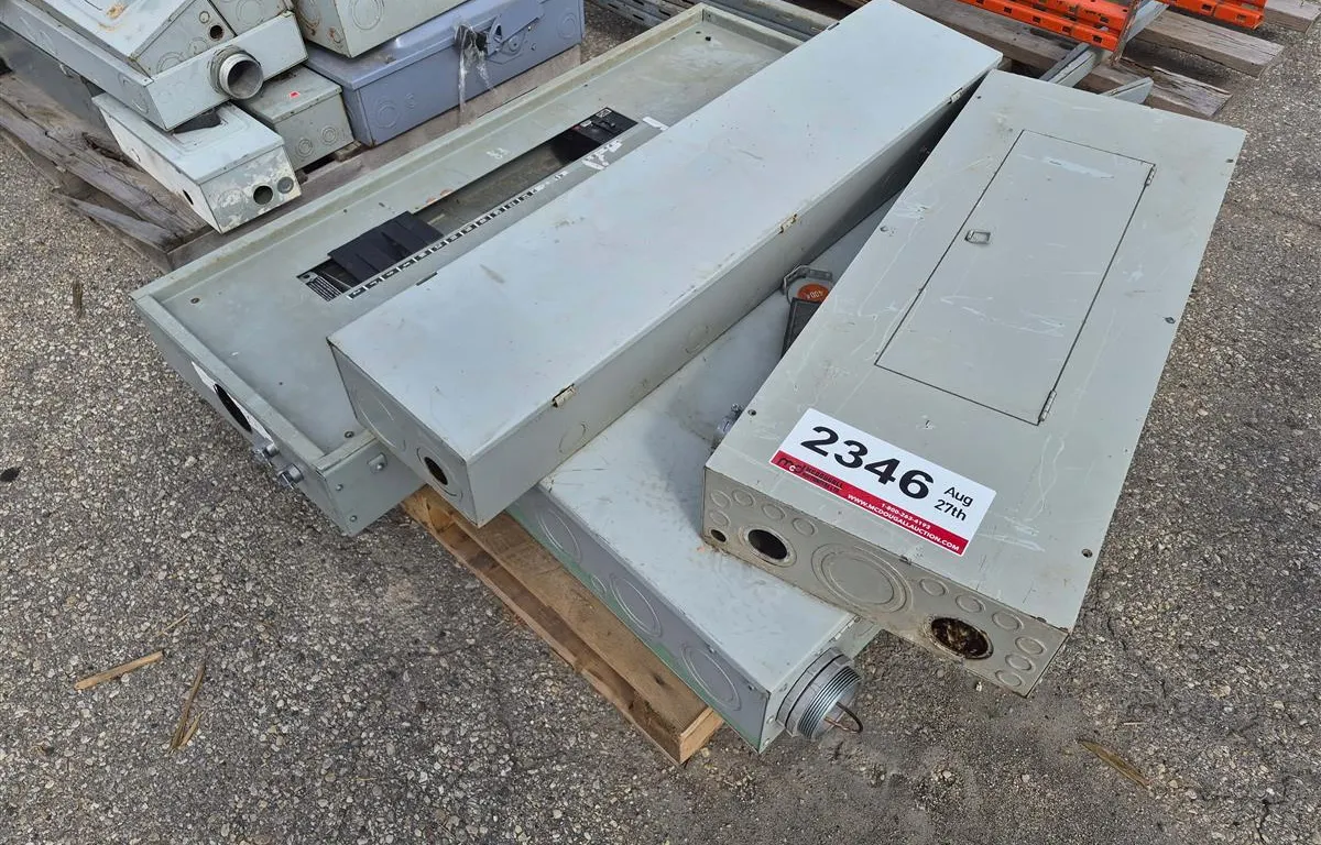 Assorted Electrical Breaker Panels and Electrical Switches
UNRESERVED
