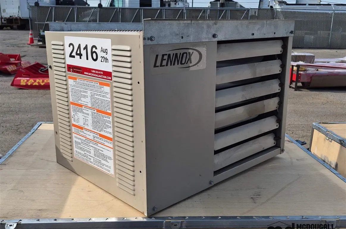 Lennox Gas Unit Heater
UNRESERVED