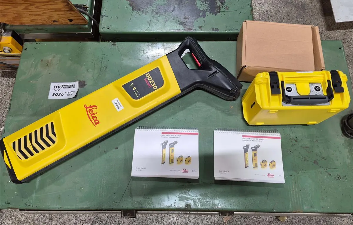 Leica DD230 SMART Cable Locator Kit
UNRESERVED