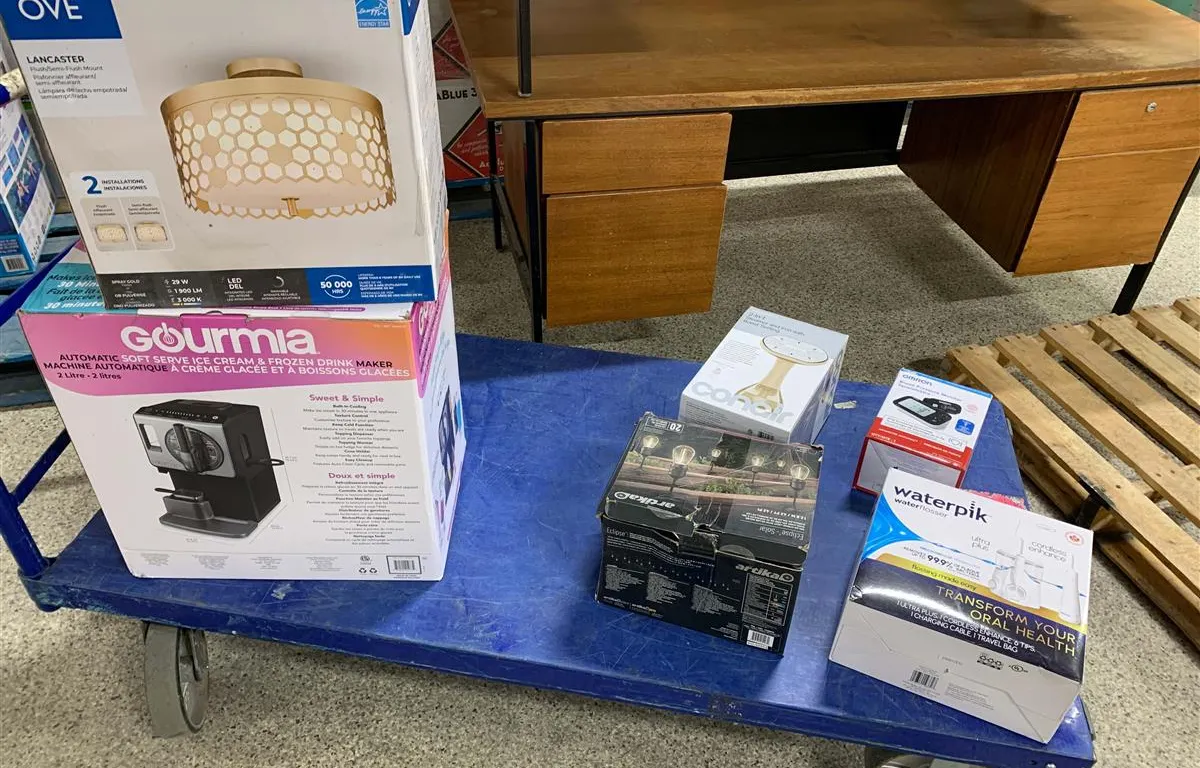 Ice Cream Maker, Lights, Iron & More
UNRESERVED