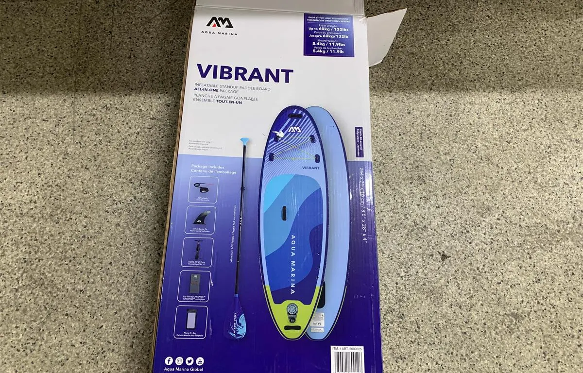 Aqua Marina Vibrant Inflatable Paddle Board
UNRESERVED