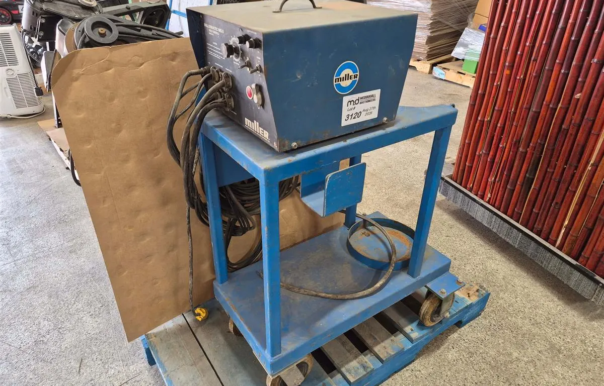 MillerMatic WC-3 Weld Control Unit w/ Cart
UNRESERVED