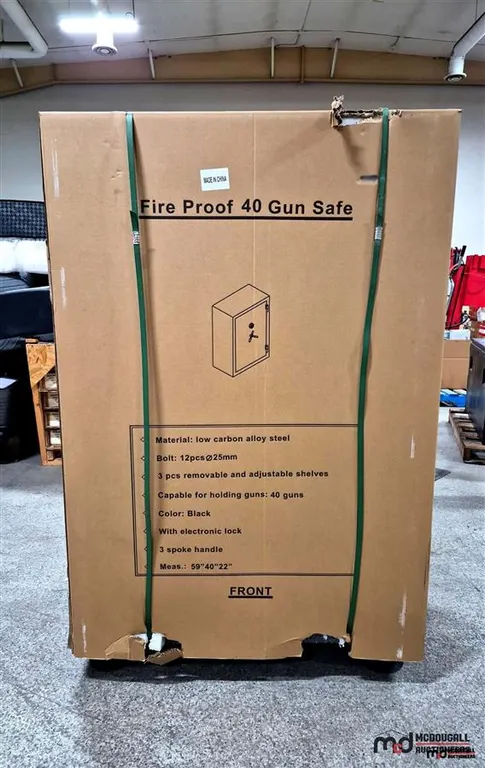 Fireproof 40-Gun Safe
UNRESERVED