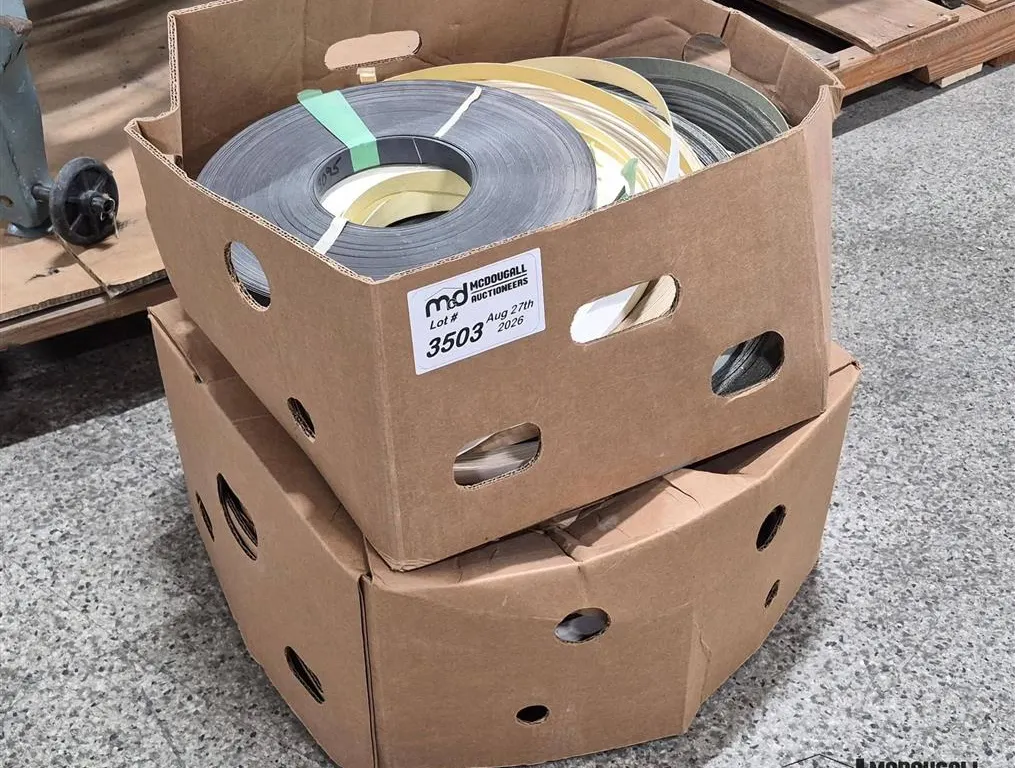 Assorted Edge Banding Rolls
UNRESERVED