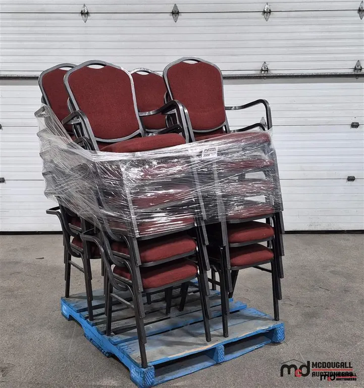 (24) Red Stacking Armchairs
UNRESERVED