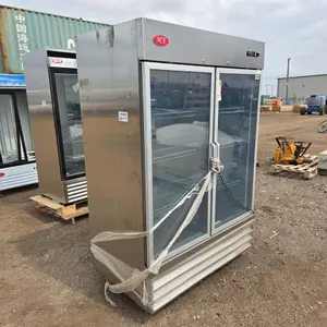 MCK Double Glass Door Freezer
 UNRESERVED