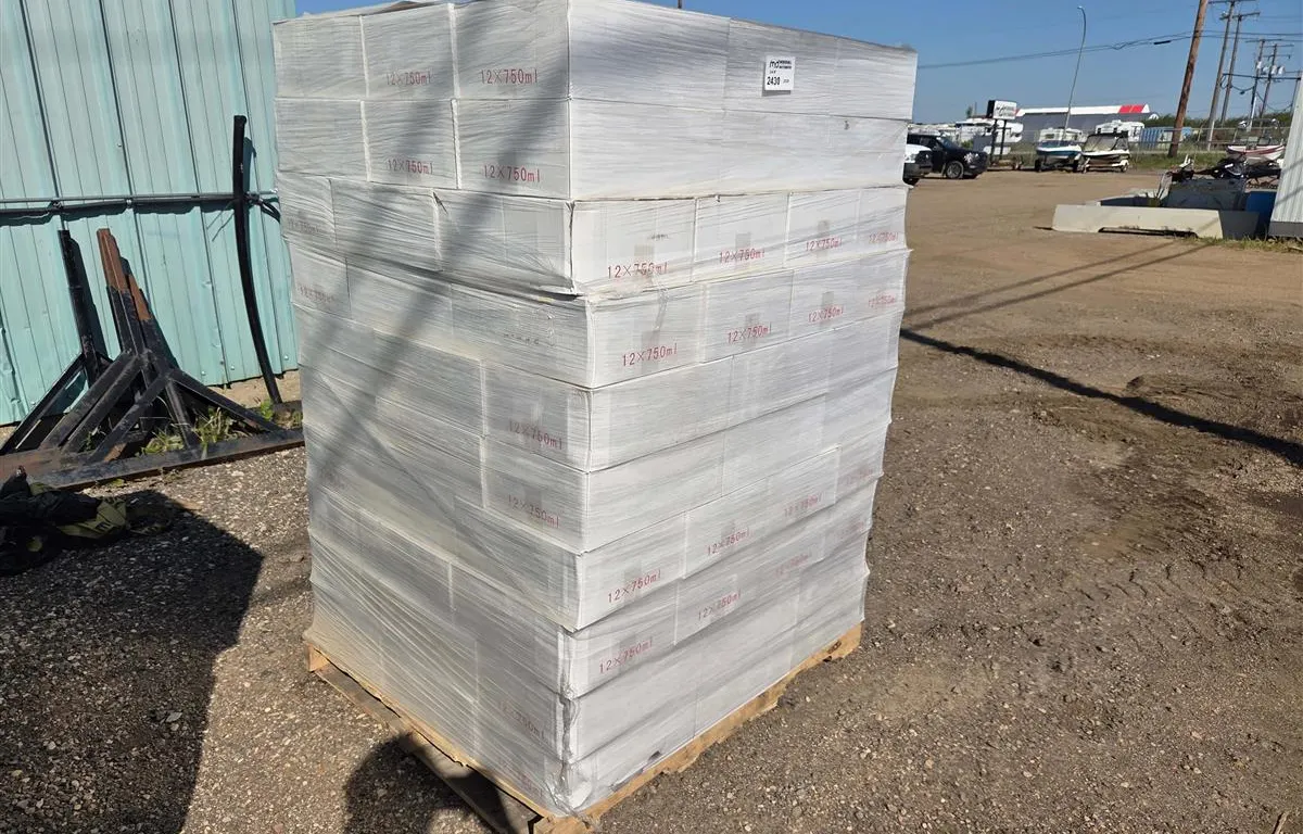 Pallet of 12 x 750 mL Glass Jars
UNRESERVED