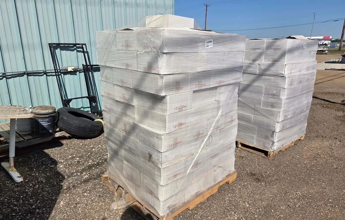 Pallet of 12 x 750 mL Glass Jars
UNRESERVED