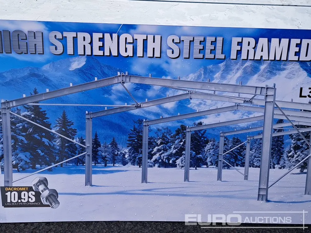Unused 2026 Best Machinery 100'x50'x18' High Strength Steel Framed Building