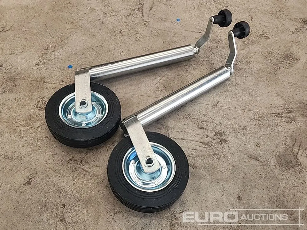 Unused Pair of 750kg Jockey Wheels