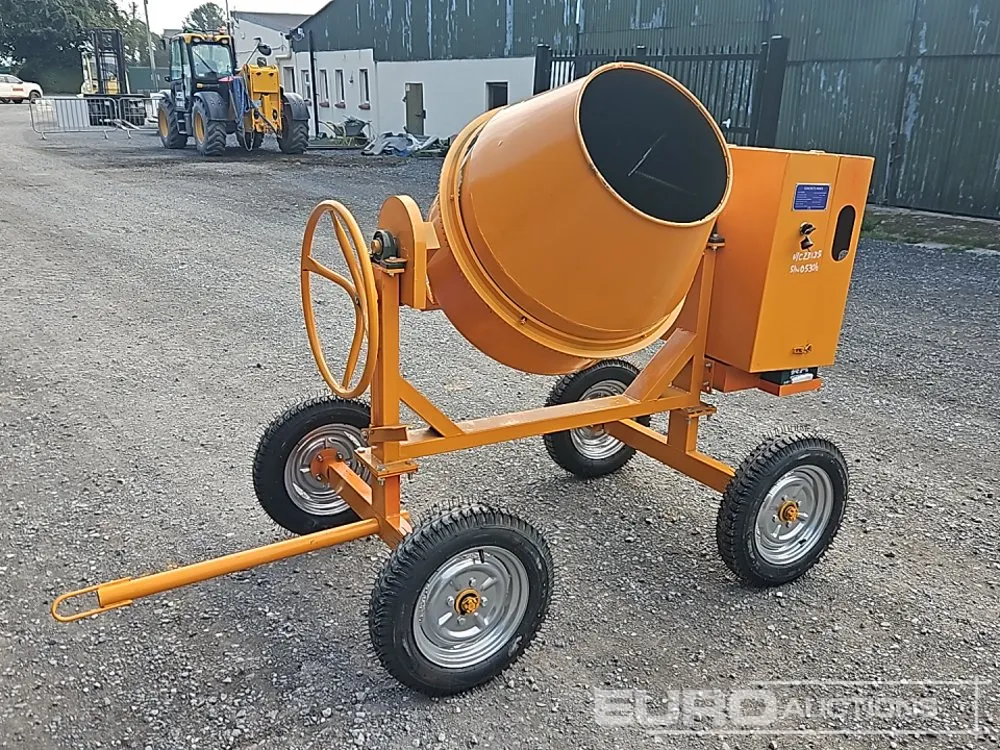 Unused 2026 350 Liter Diesel Cement Mixer, Electric/Key Start