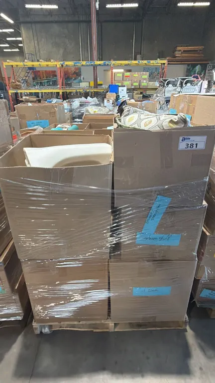 ONE PALLET OF ASSORTED GENERAL HOUSEHOLD ITEMS