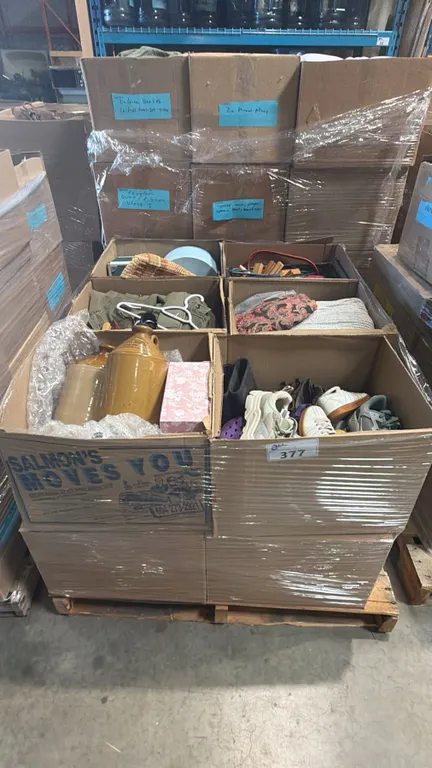 ONE PALLET OF ASSORTED GENERAL HOUSEHOLD ITEMS