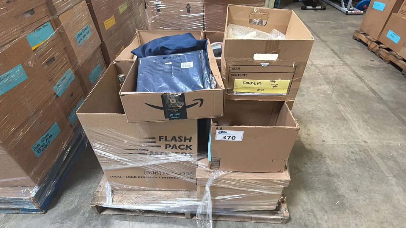 ONE PALLET OF ASSORTED GENERAL HOUSEHOLD ITEMS