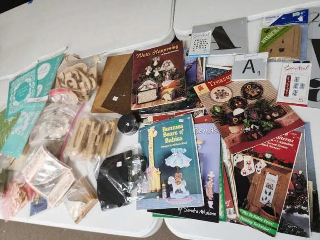 Craft Wood to Paint, Painting Books, Wood Letters