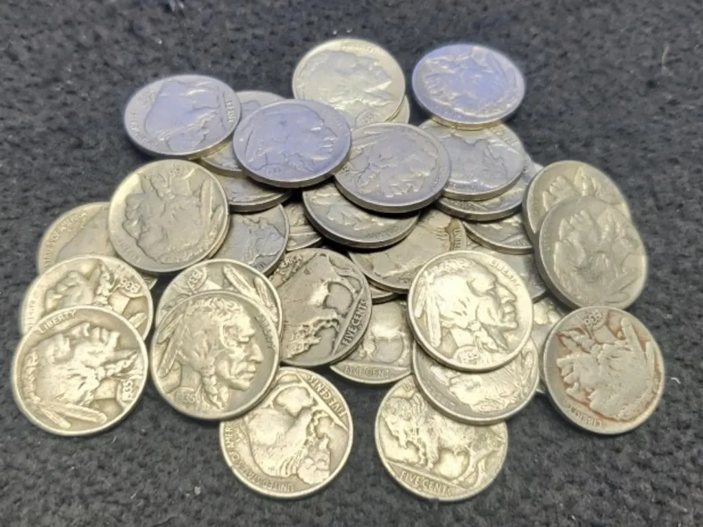 33 - Full Date Buffalo Nickels