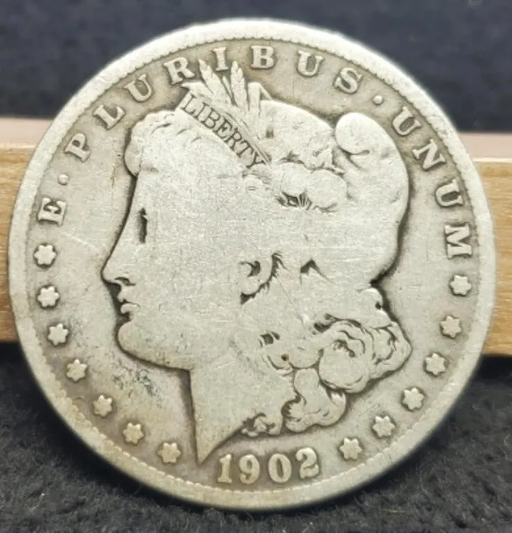 1902-O Morgan Silver Dollar