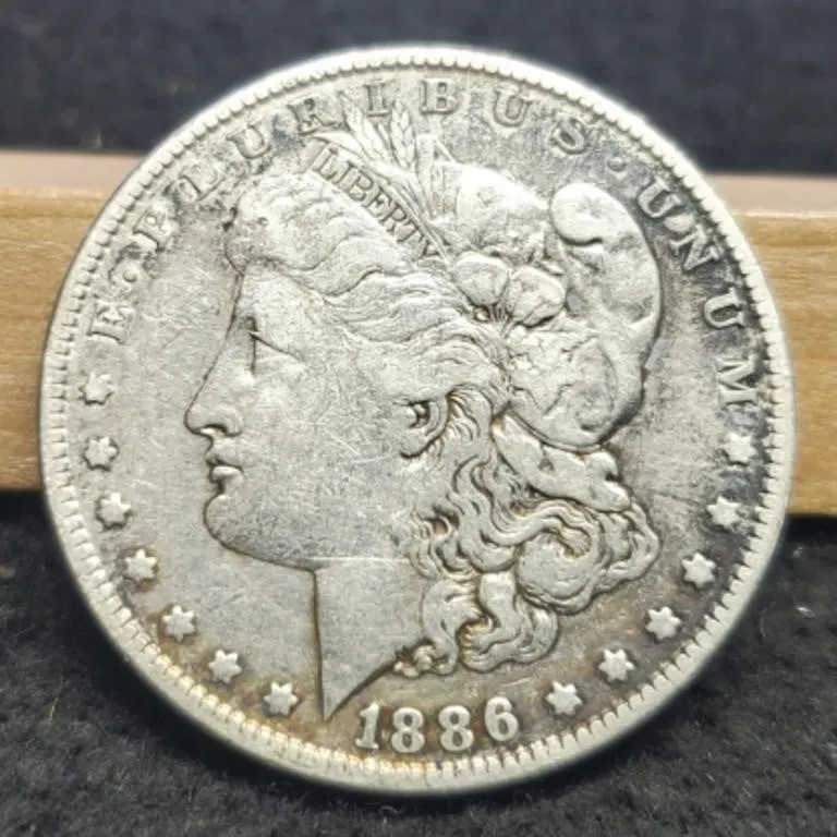 1886 Morgan Silver Dollar