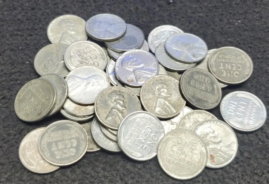 44 - 1943 Steel War Cents