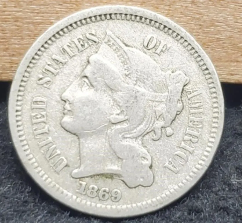 1869 Three Cent