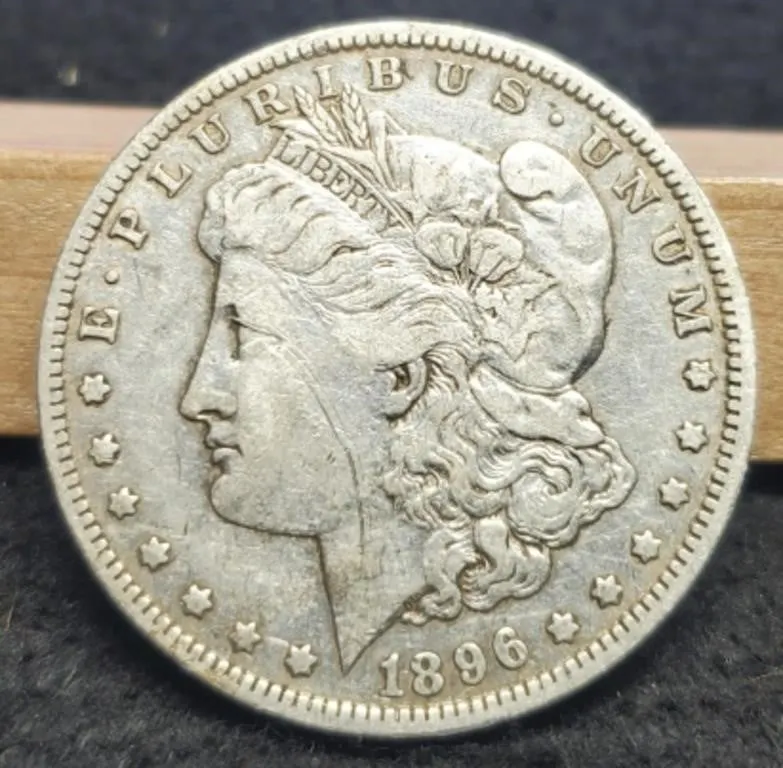 1896-O Morgan Silver Dollar