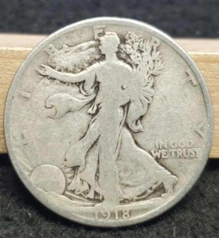 1918-S Walking Liberty Half Dollar